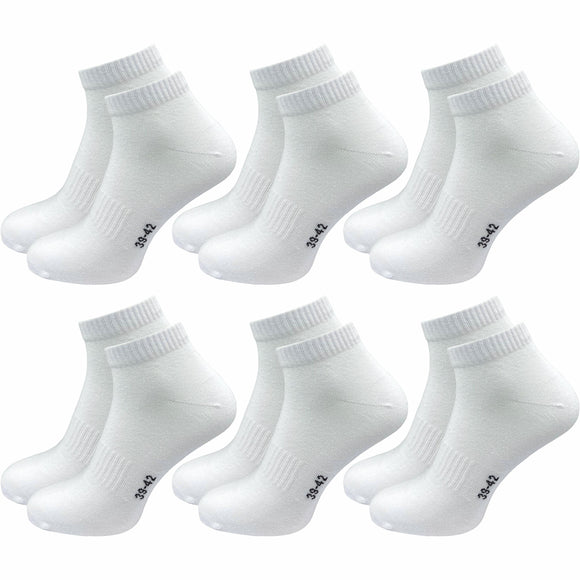 Kurze Sportsocken Damen & Herren (6 Paar) - GAWILO