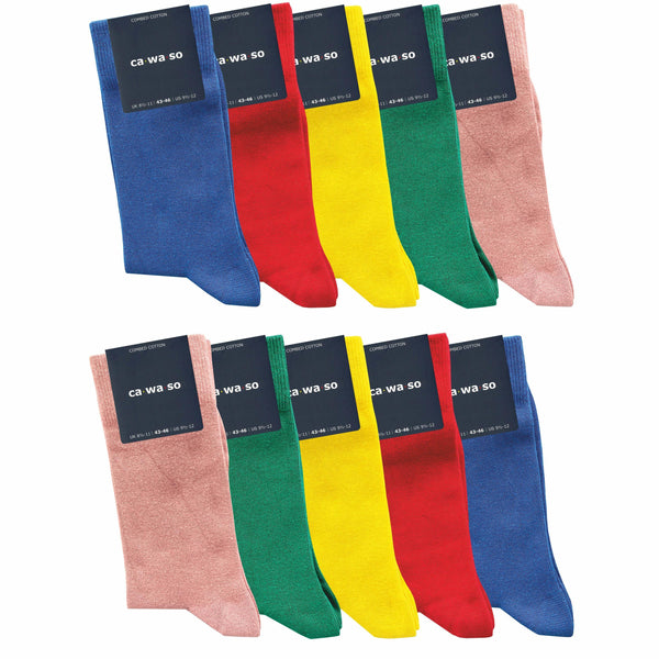 ca·wa·so Socken für Damen & Herren (10 Paar) - GAWILO