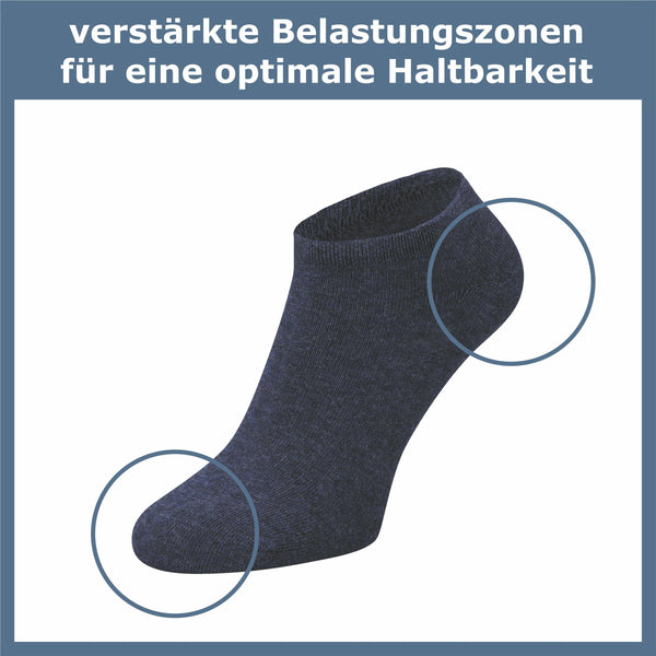 ca·wa·so Sneaker Socken Damen & Herren (10 Paar) - GAWILO