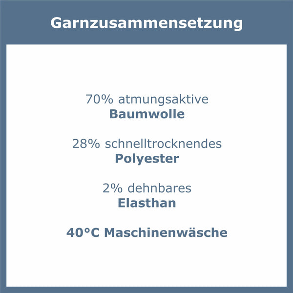 Kurzschaft Arbeitssocken Herren (6 Paar) - GAWILO