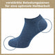 Sneaker Socken aus 100% Baumwolle Damen & Herren (8 Paar) - GAWILO