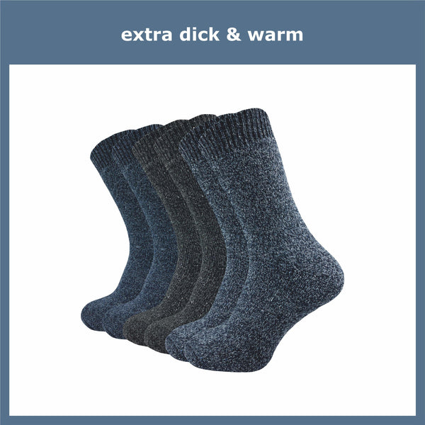 Warme Thermosocken & Norwegersocken Herren (6 Paar) - GAWILO